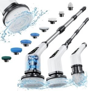 Electric spin scrubber review — cordless bathroom cleaning tool